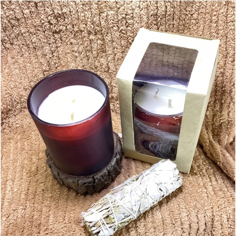 Generic Pack Of_1 Soy Wax And Bees Wax Blend Candles Liquid Volume 160
