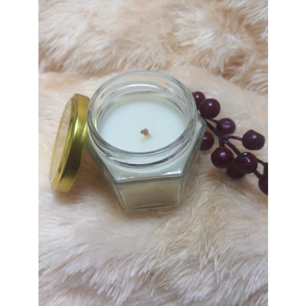 Generic Pack Of_2 Soy Wax And Bees Wax Blend Candles Liquid Volume 80