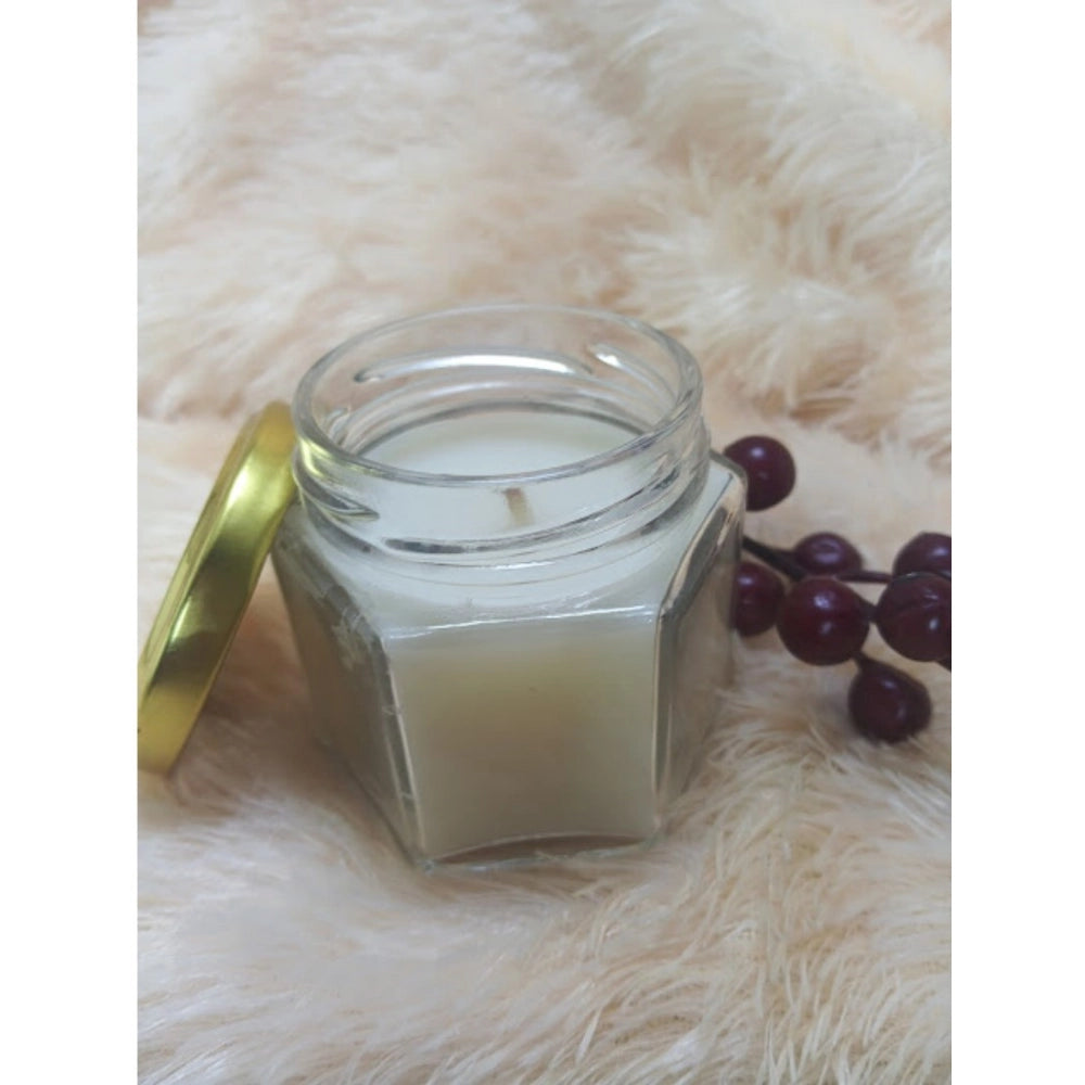 Generic Pack Of_2 Soy Wax And Bees Wax Blend Candles Liquid Volume 80