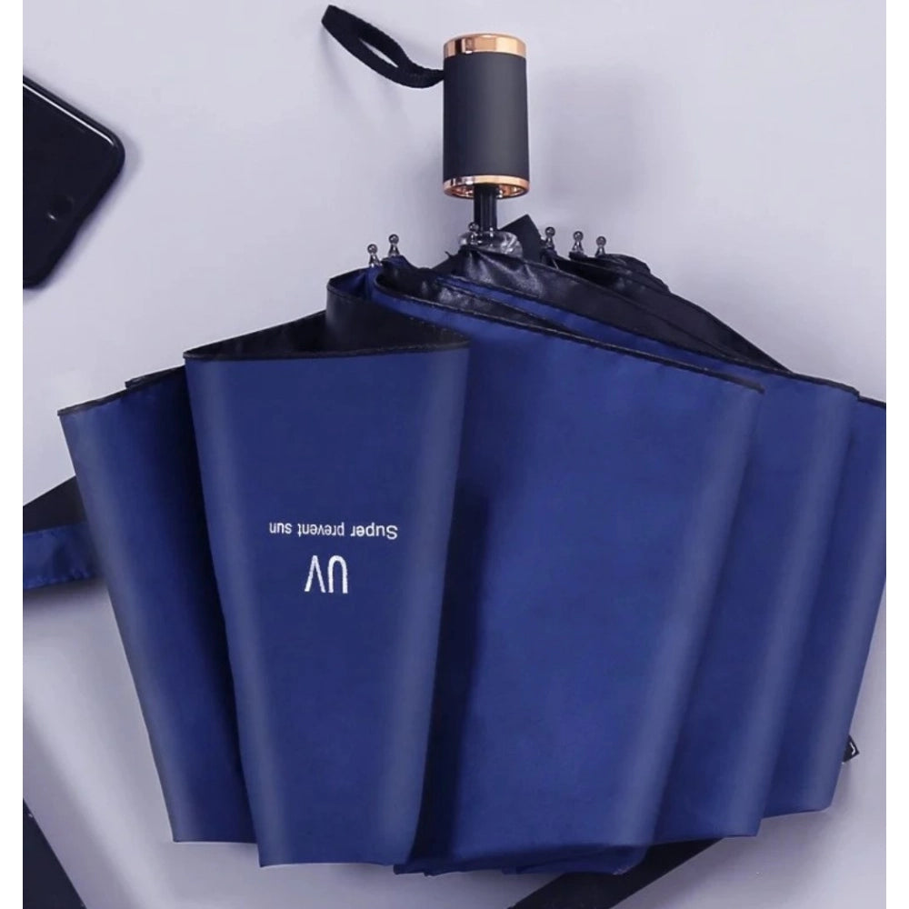 Generic Pack of 2 Auto Open Close UV Umbrella (Blue)
