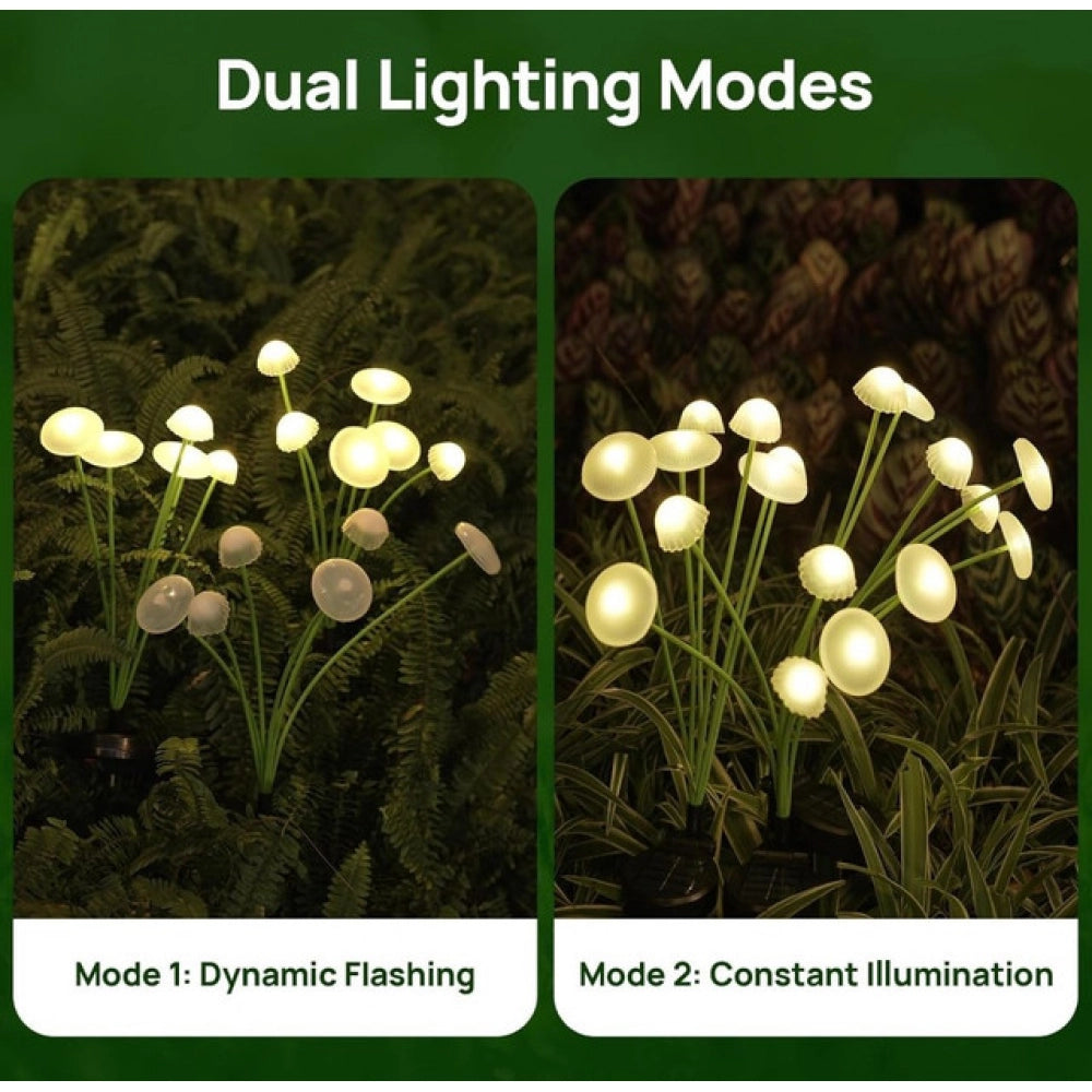 Generic Solar Mushroom Light (Green)