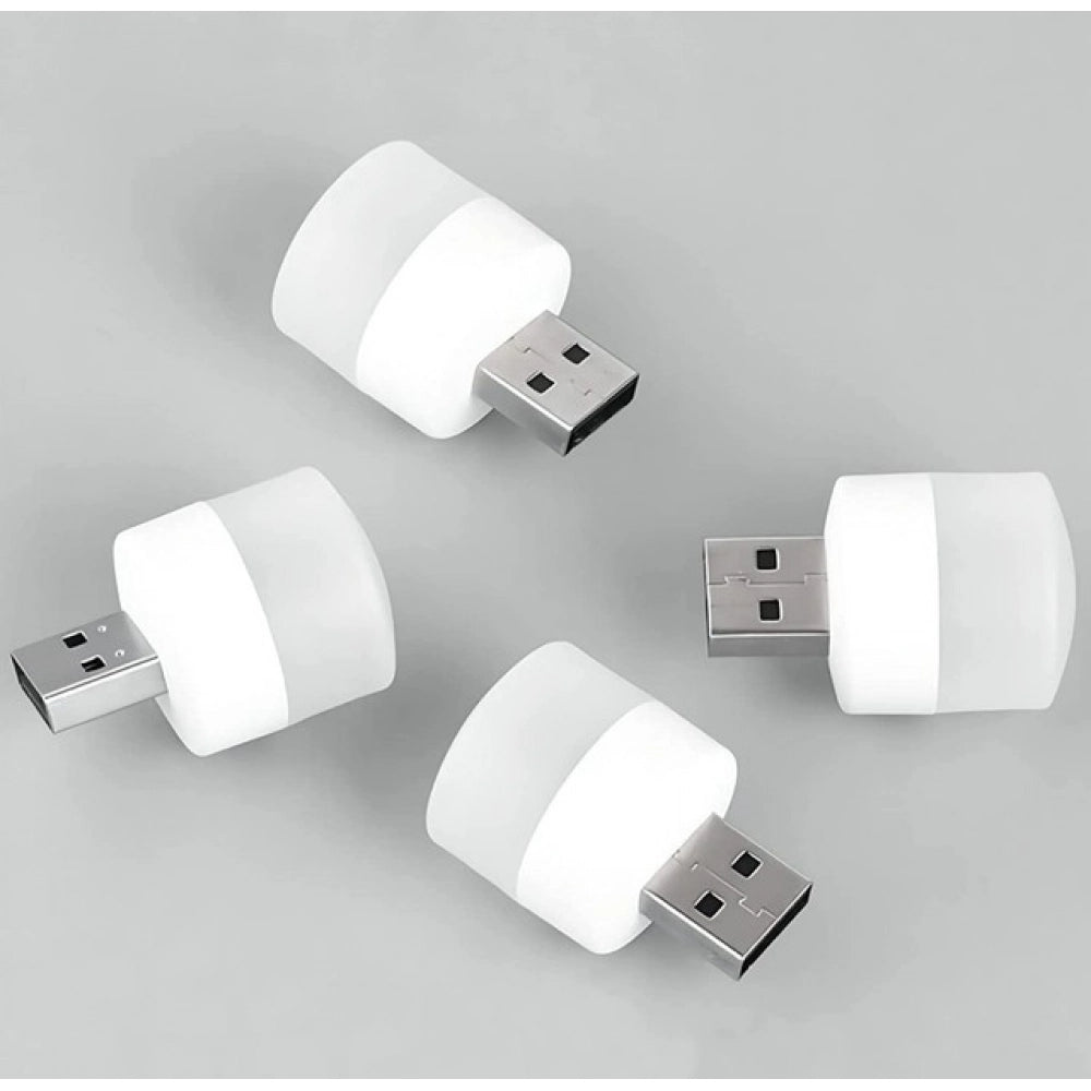 Generic Pack of 10 Portable Home USB Night Lights (White)